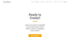 Desktop Screenshot of cruisebuzz.net